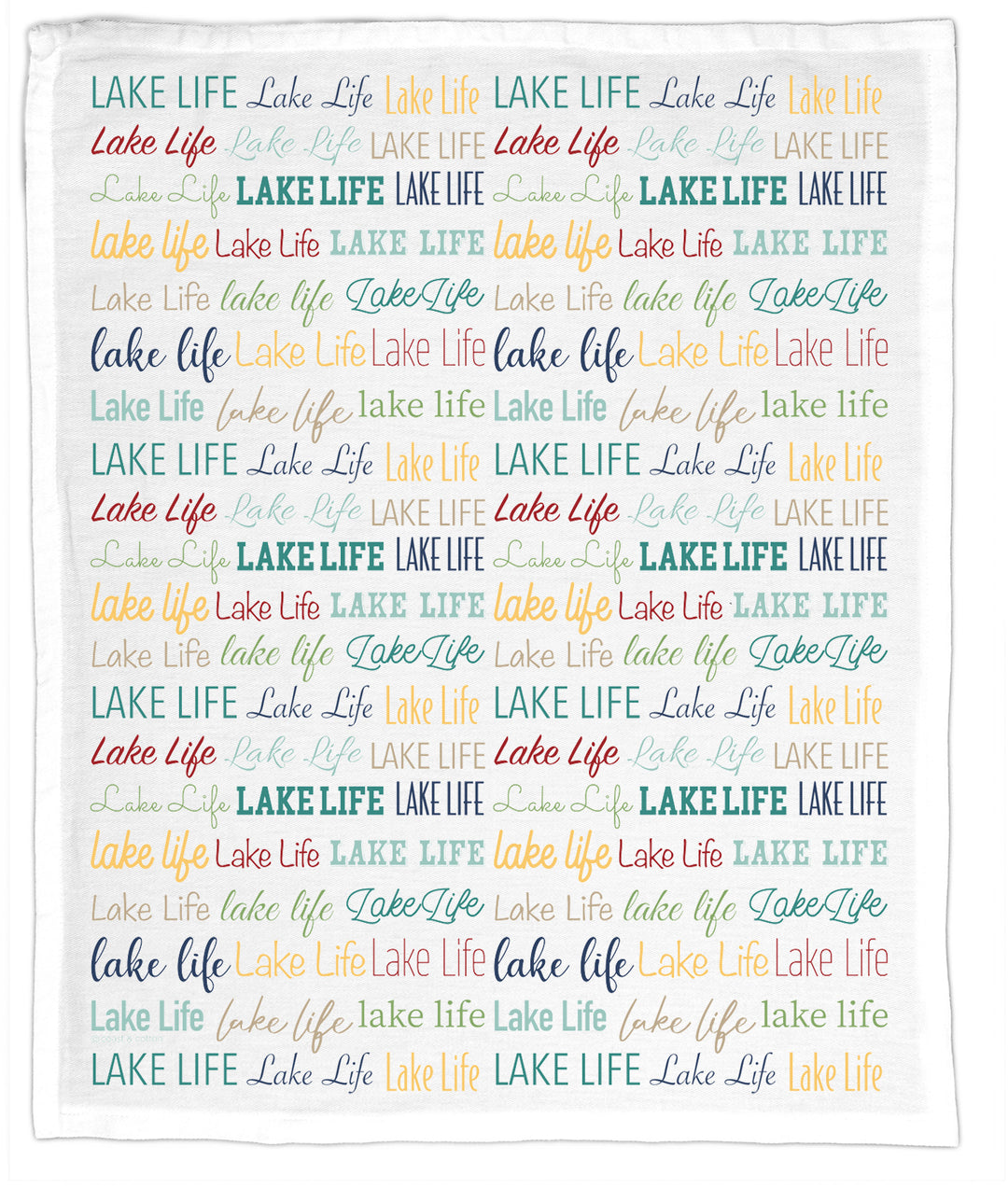 Lake Life, Hand Towel