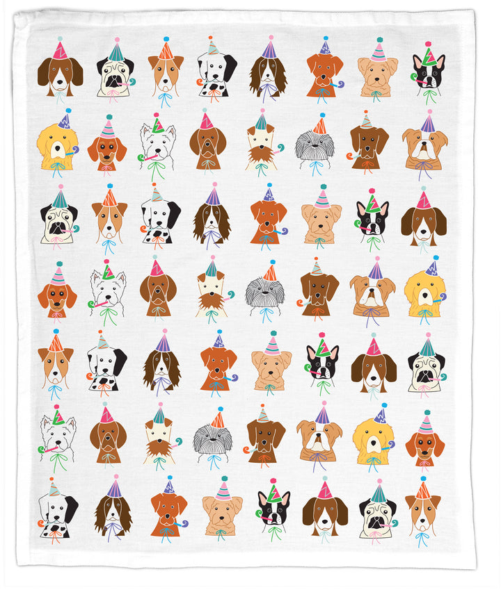 Birthday Dogs, Hand Towel