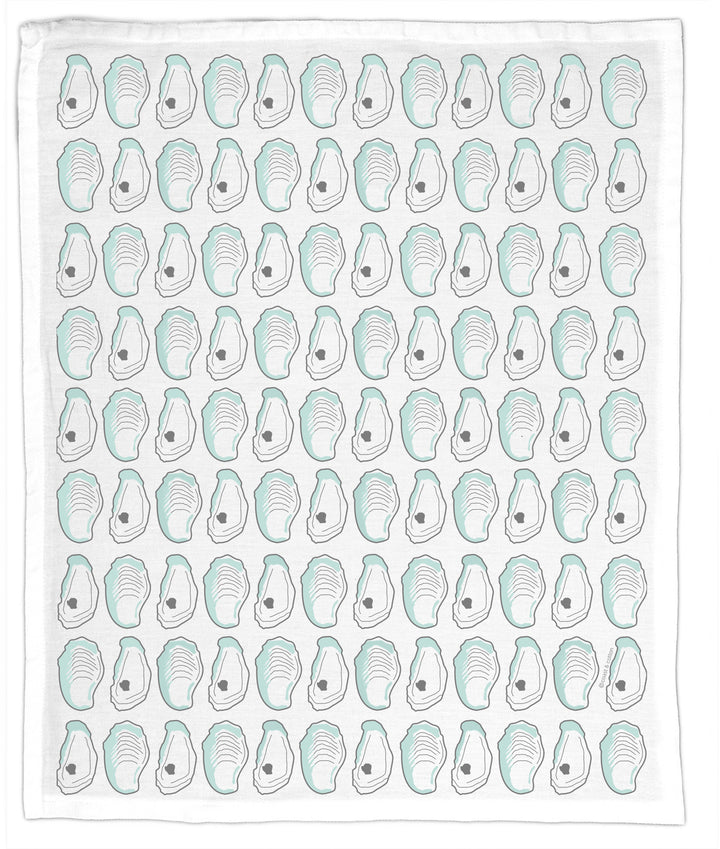 Oyster Shells, Hand Towel