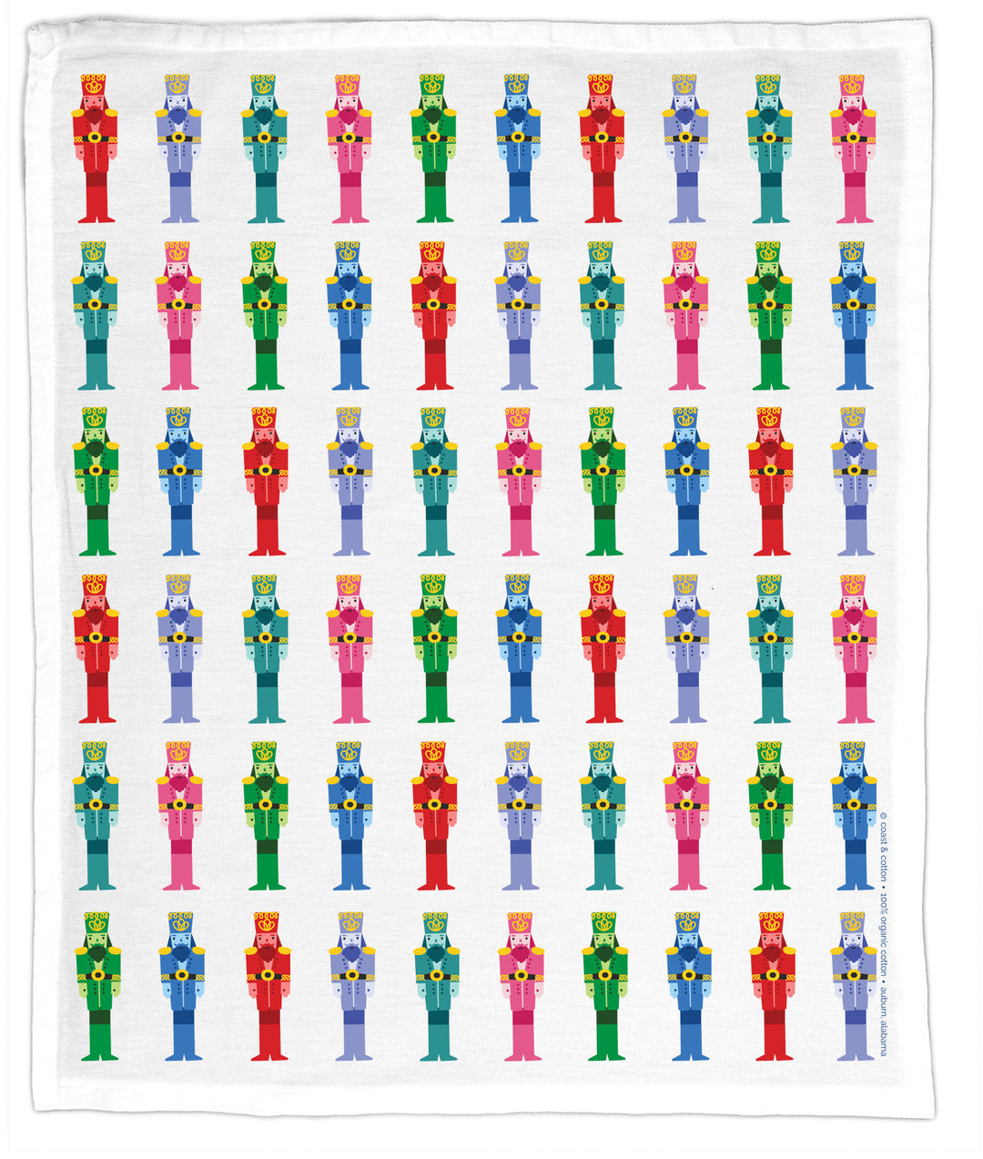 Bright Nutcrackers, Hand Towel