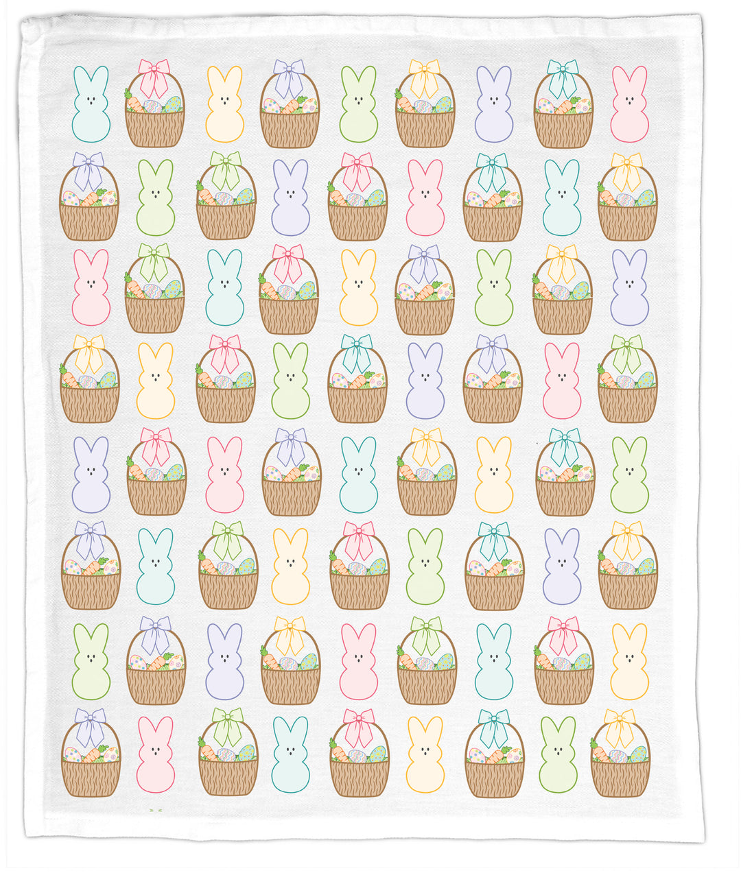 Bunnies & Baskets, Hand Towel