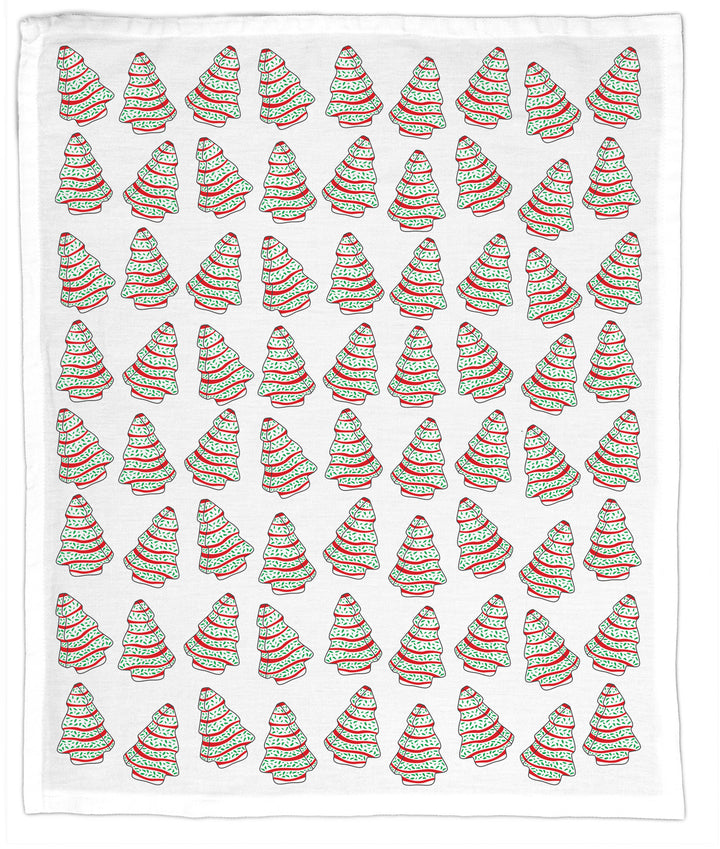Christmas Tree Cakes, Hand Towel