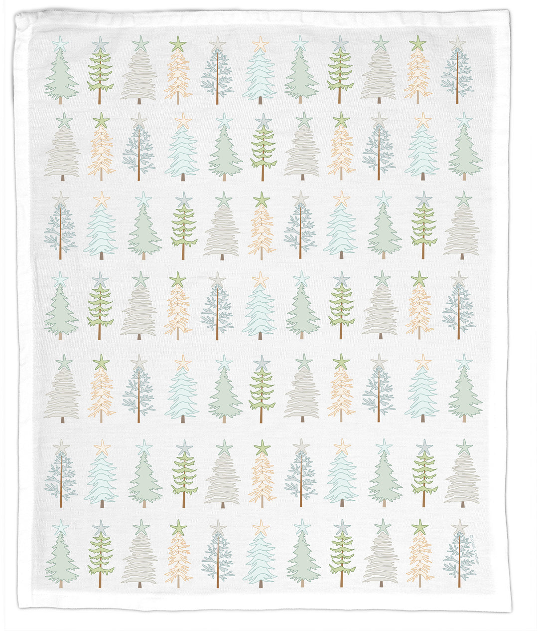 Coastal Christmas, Hand Towel