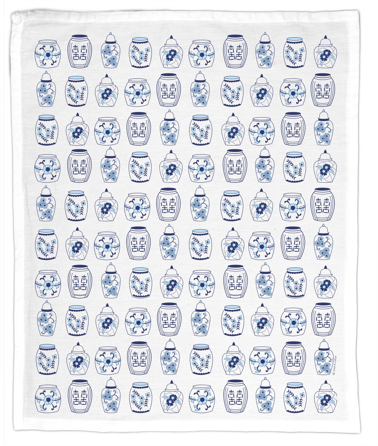 Coast & Cotton Ginger Jars Hand Towel