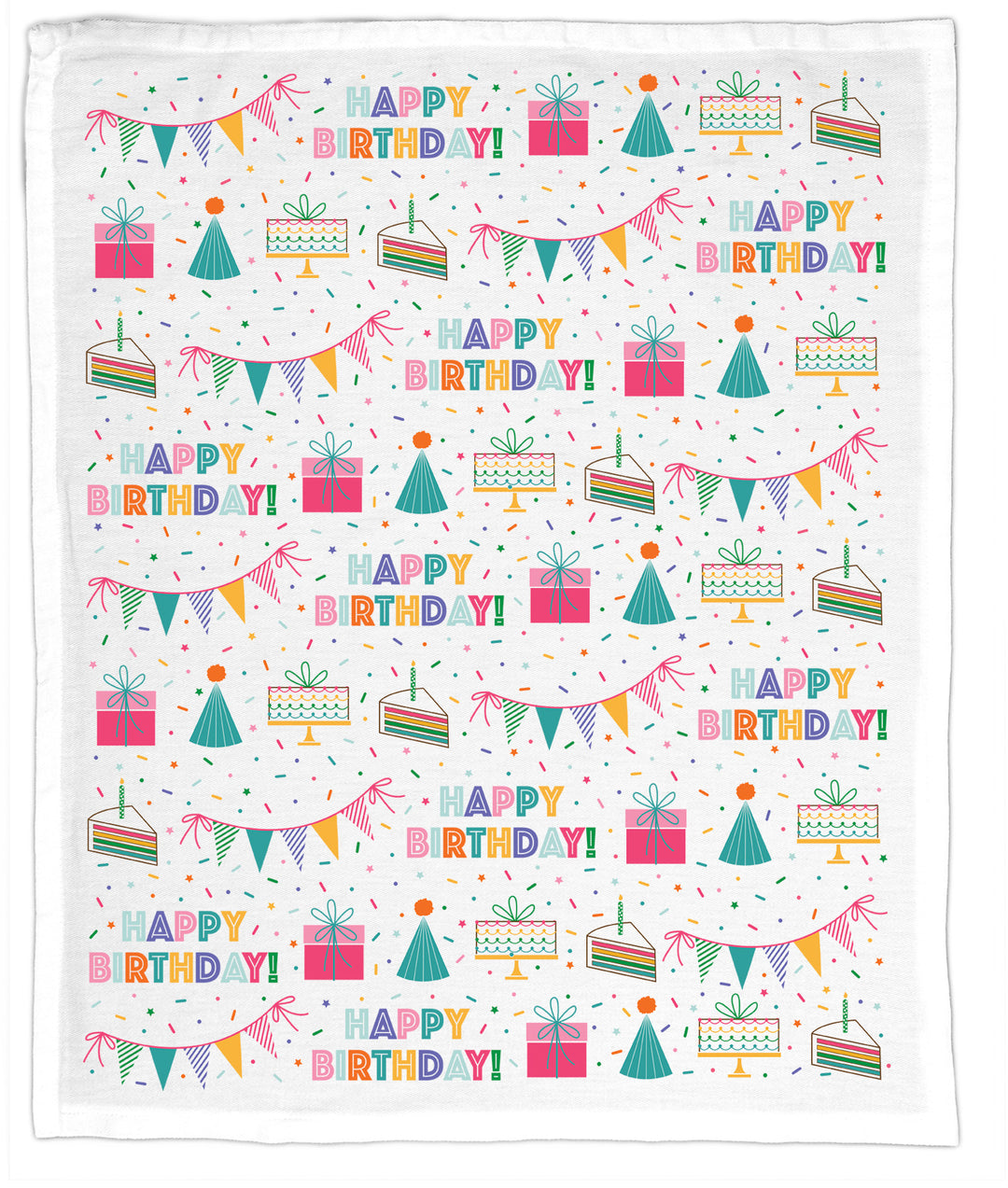 Happy Birthday, Hand Towel