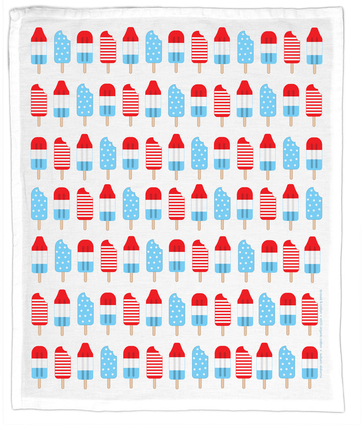 Red, White & Blue Pops, Hand Towel