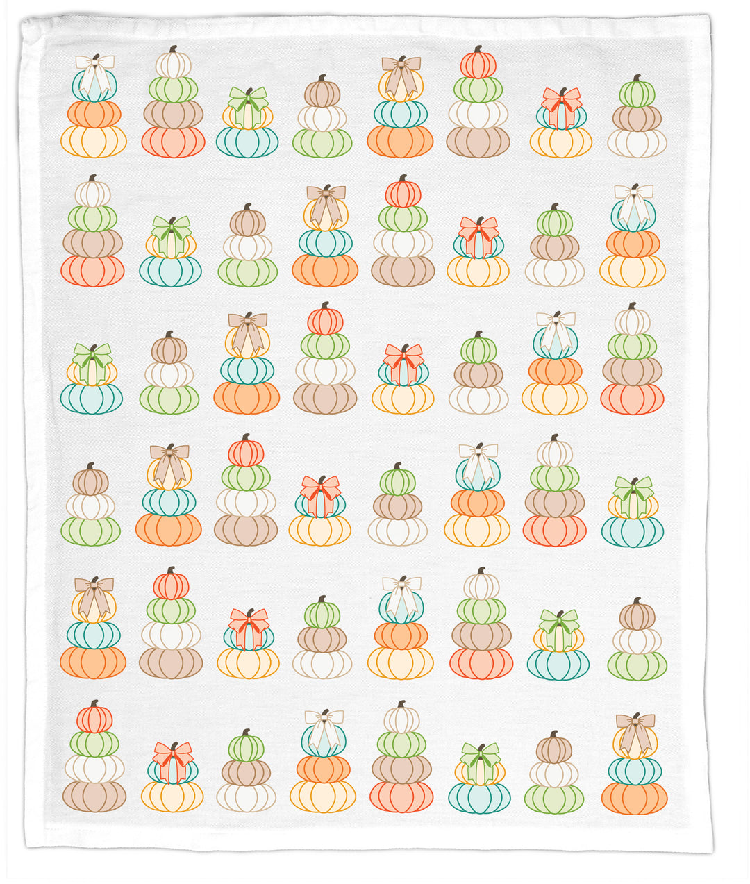 Stacked Pumpkins, Hand Towel