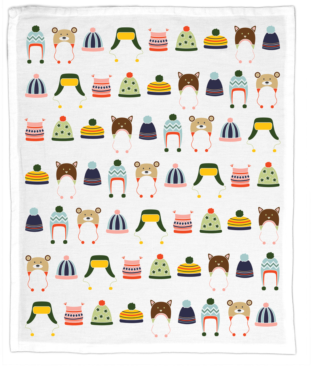 Winter Beanies, Hand Towel
