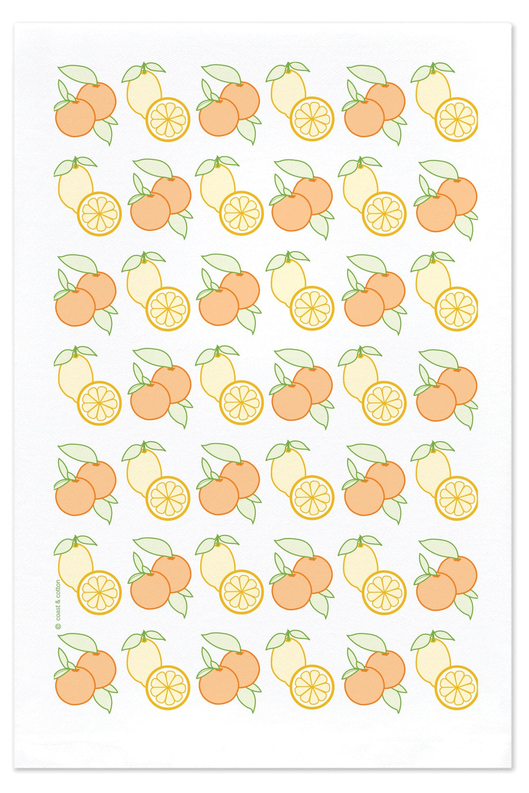 Lemons & Oranges, Hand Towel