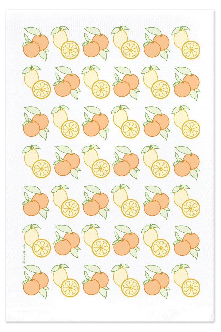 Lemons & Oranges, Hand Towel