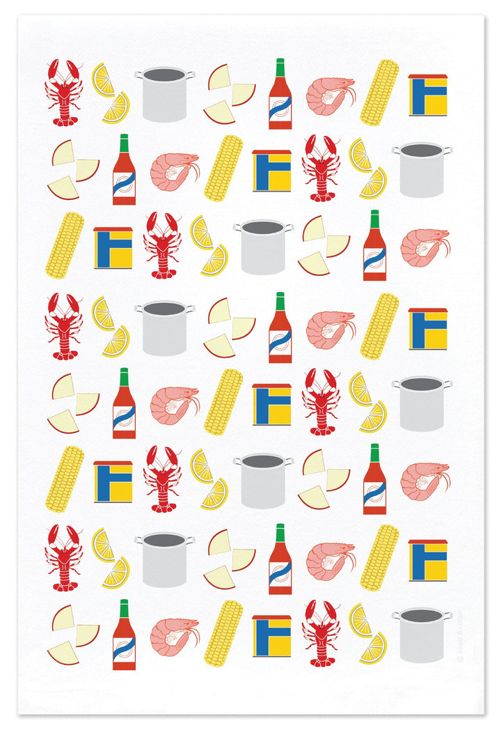 Low Country Boil, Hand Towel