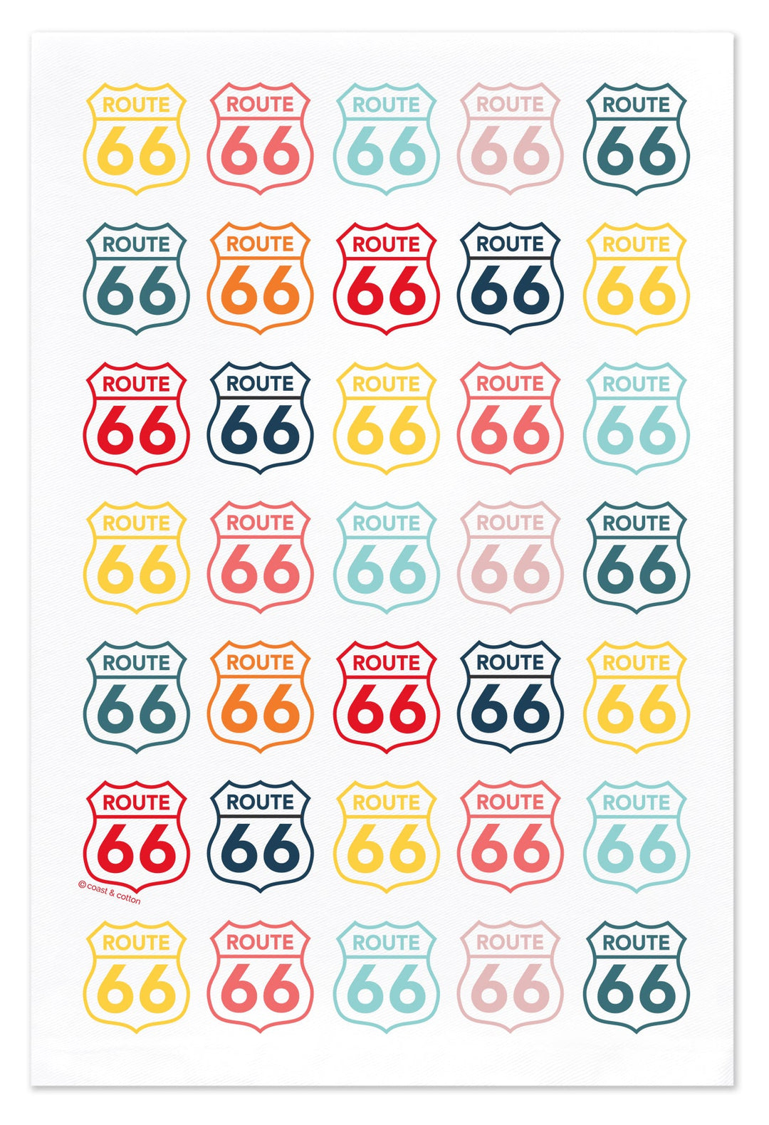 Route 66, Hand Towel