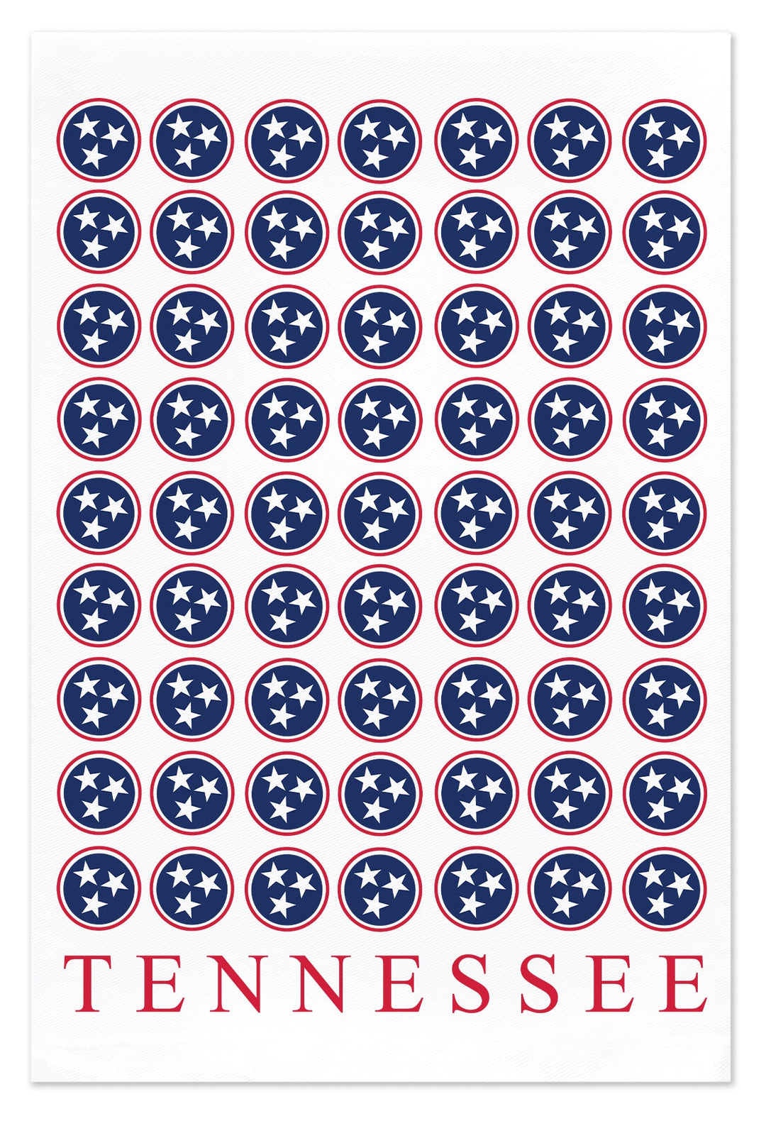 Tennessee Tristar Pattern, Hand Towel